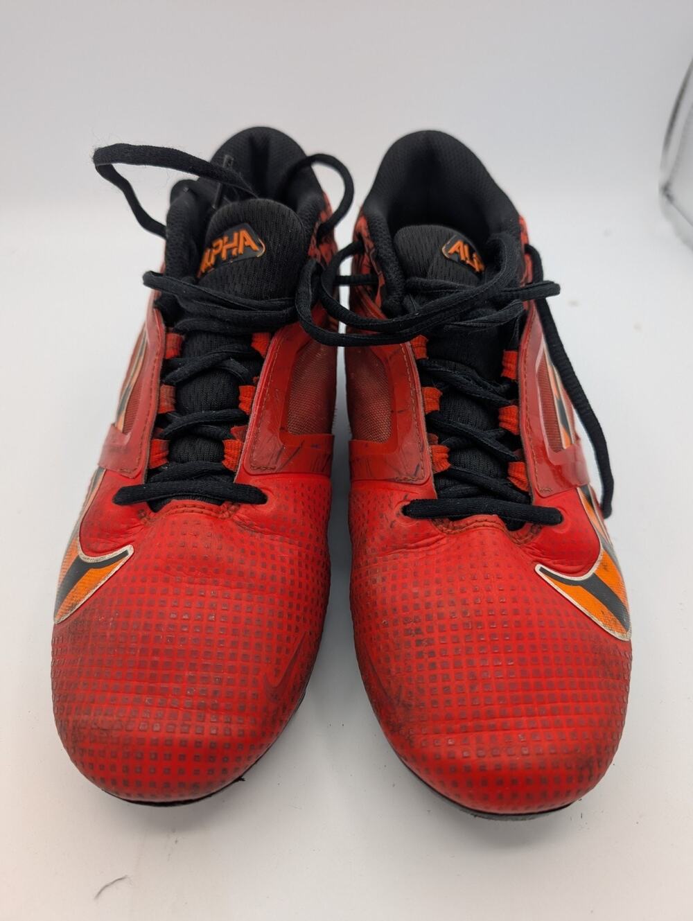 Nike Alpha Menace 4 Pro Football Cleats Orange/Black Men's 7 Medium BENGALS